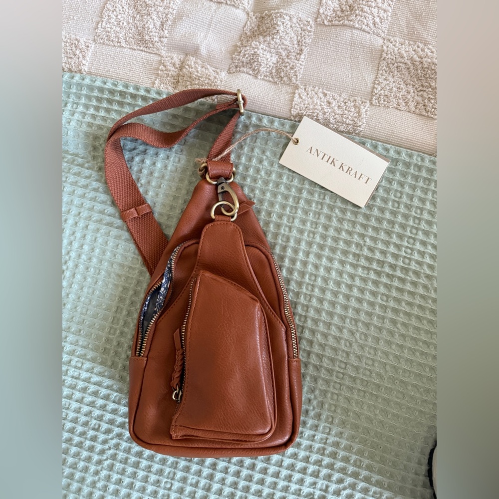 Antik Kraft, shoulder Sling Bag NWT